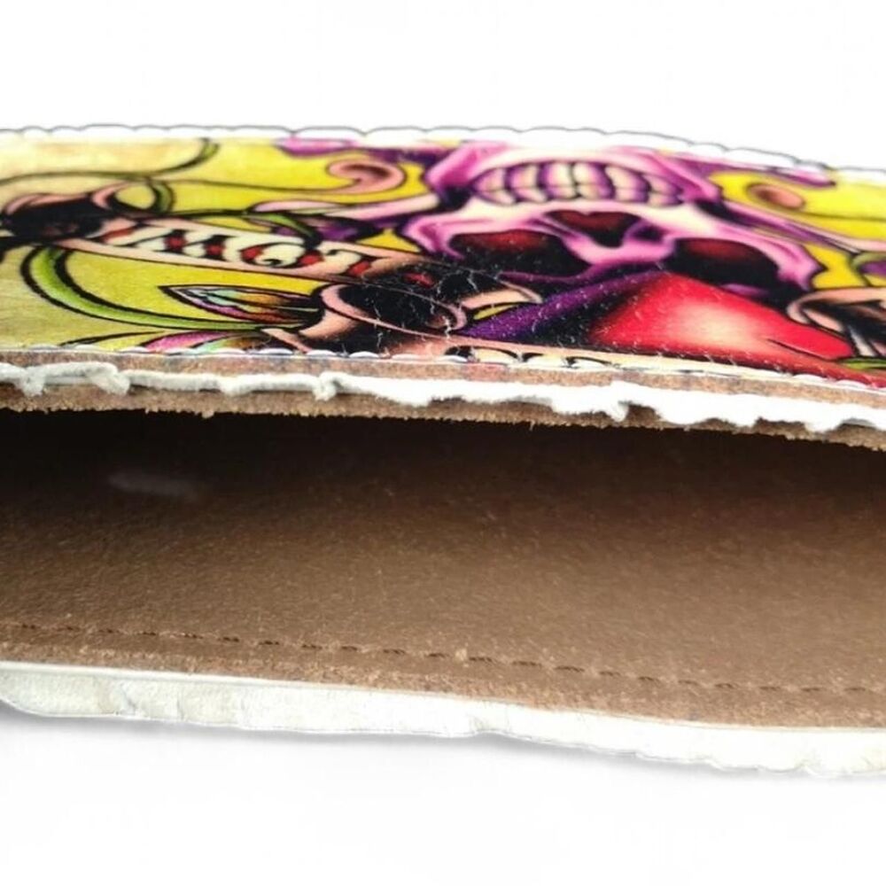 Ed Hardy Y2K Leather Belt EH3150 Size M - Picture 8 of 8